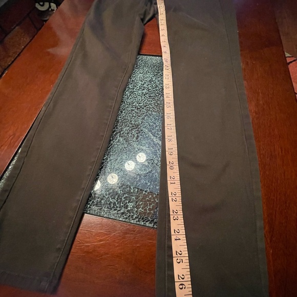 Buffalo David Bitton Green Army Stretch Mid Rise Jegging, Pocket Front seal 8/29 - Picture 10 of 12